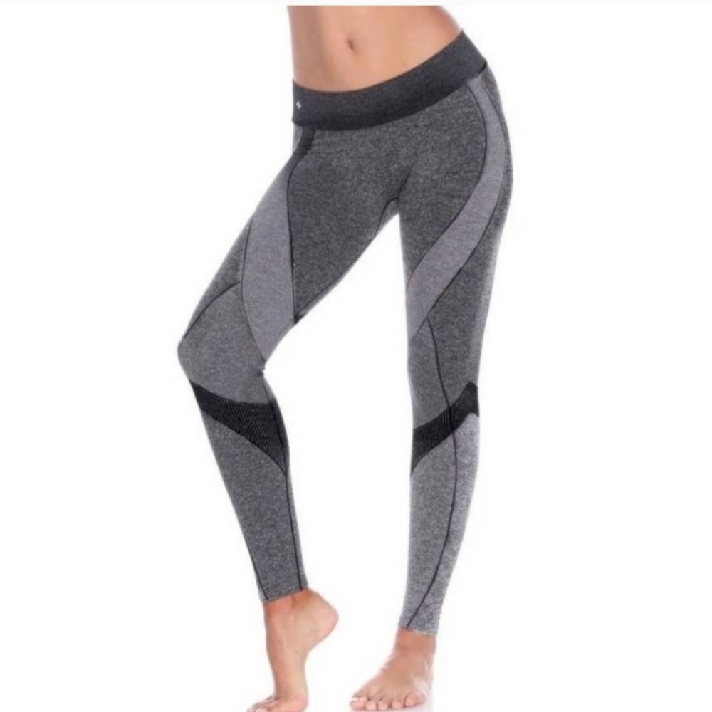 NUX London leggings Heather black Sz SM - Picture 2 of 8
